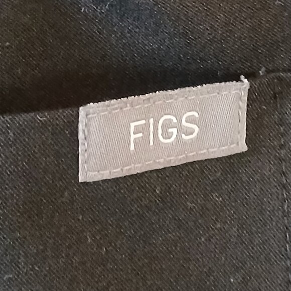Figs High Waisted Zamora Jogger Scrub Pants Black Size Medium - Picture 7 of 9